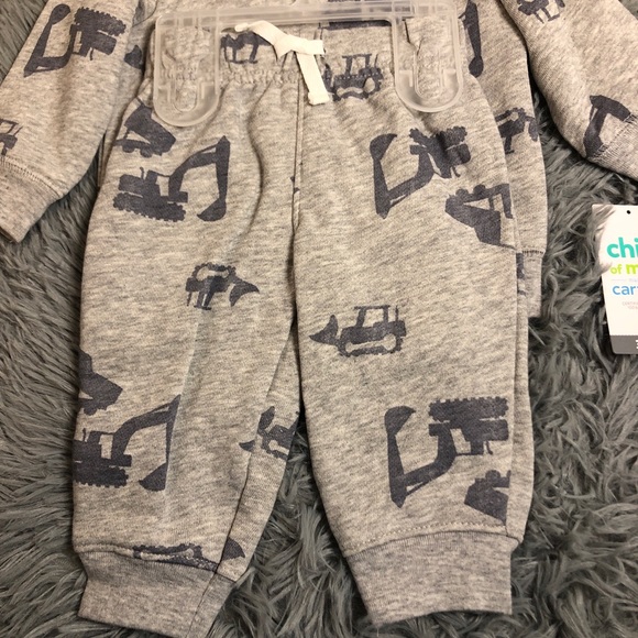 Child of Mine by Carter's Baby Boys Long Sleeve Lil Bro, 2-Piece - Picture 2 of 5